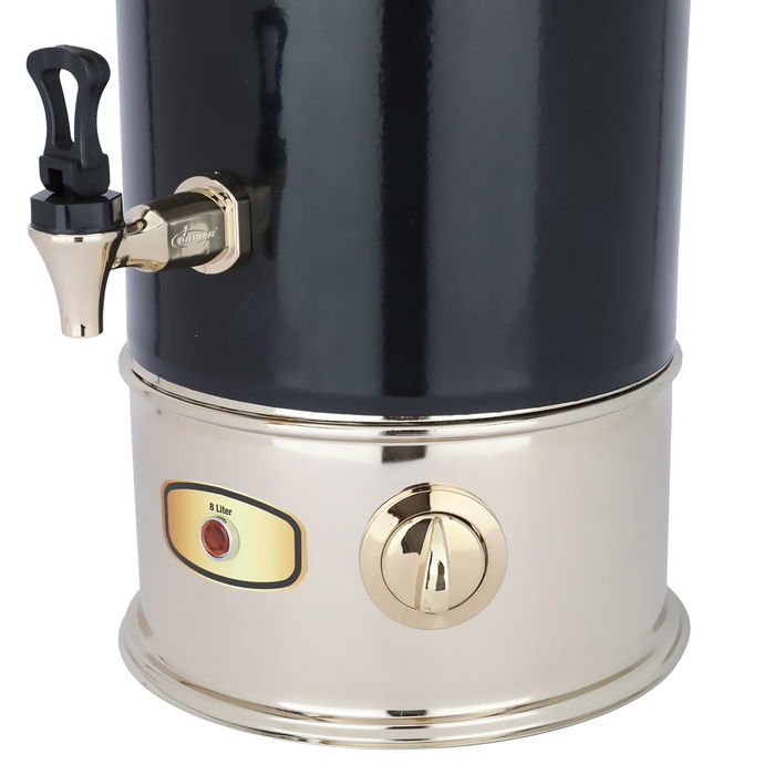 Edison Black Steel Kettle With Gold Inner Bowl 8 Liter 1700W - Not Saleable image 4