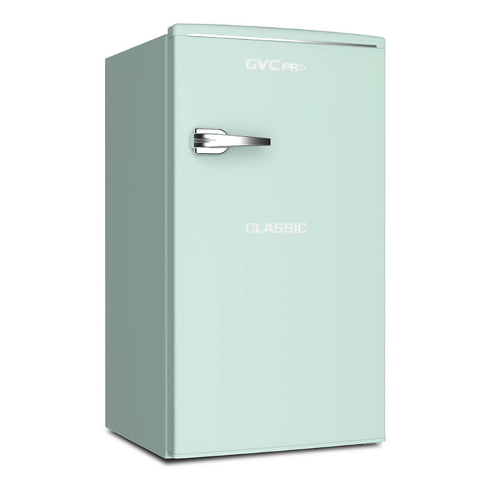 GVC Pro Classic Refrigerator, 86 Liters, Light Green image 1