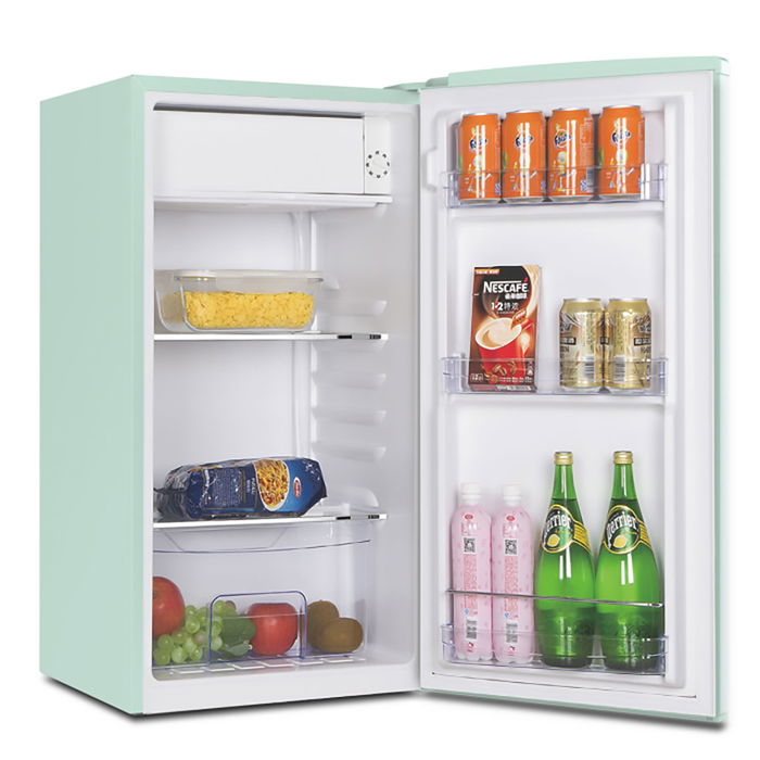 GVC Pro Classic Refrigerator, 86 Liters, Light Green image 2