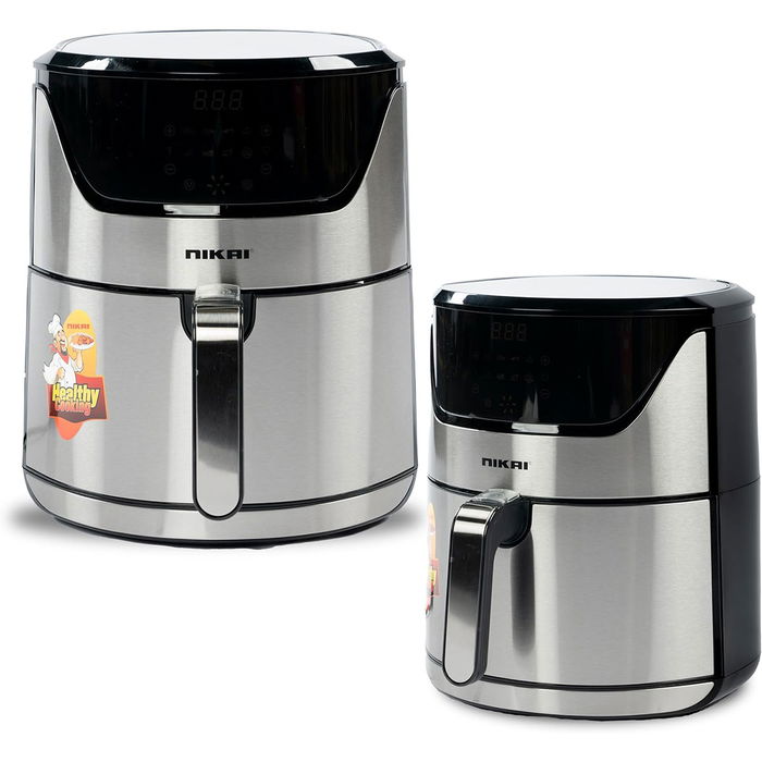 Nikai Air Fryer 6L Black 1800W image 2