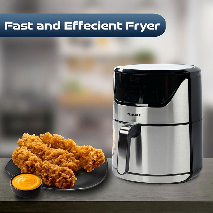 Nikai Air Fryer 6L Black 1800W image 6