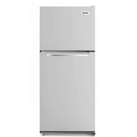 Two-door refrigerator, 10.5 feet, no frost, silver product image