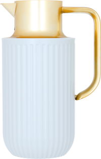 Everest Laura thermos light gray with golden handle 1.6 liter product image