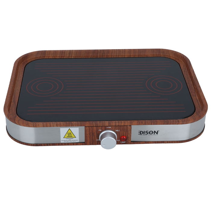 Edison Wooden Steel Heating Tray 600W image 2