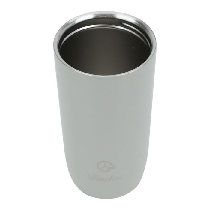 Timeless mug thermos, lead steel, pressure cap, 400 ml image 3