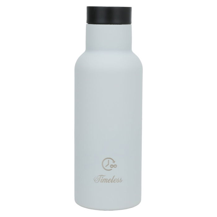 Timeless travel thermos, white steel pressure, 500 ml image 1