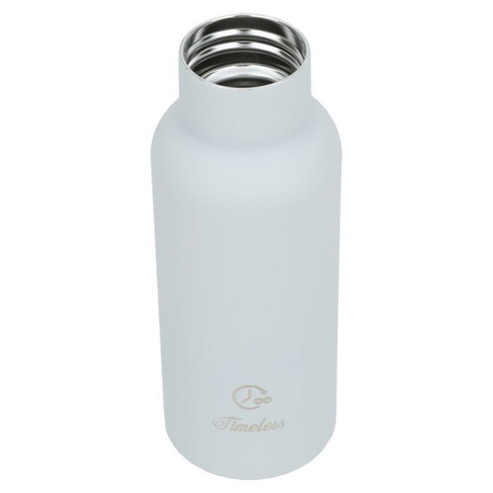 Timeless travel thermos, white steel pressure, 500 ml image 3