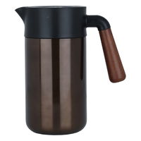 Tara Dark Brown Wooden Hand Thermos Pressure 1.2 Liter product image