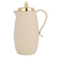 Thermos 1-liter beige golden product image