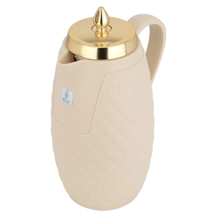 Thermos 1-liter beige golden image 2