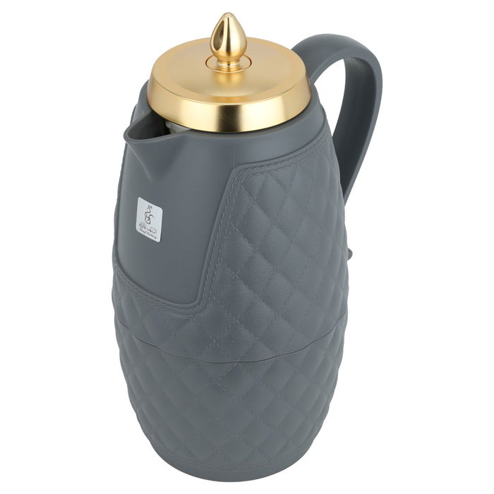 Thermos Dark gray gold 1 liter image 2