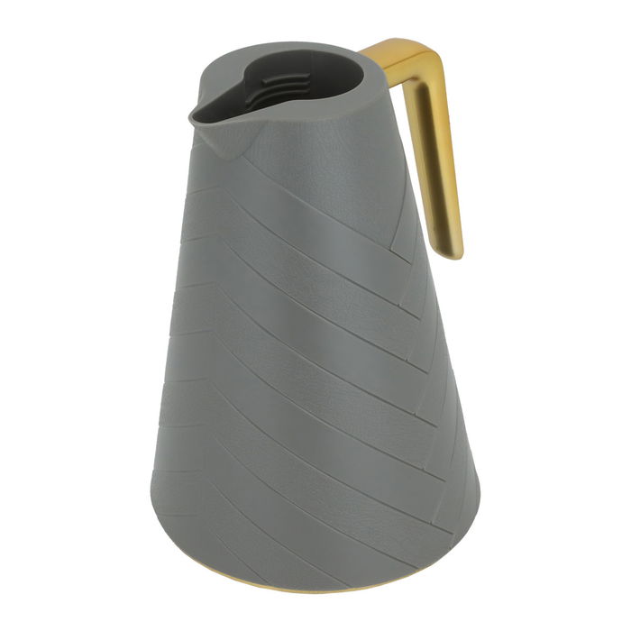 Glory Pro thermos dark gray with golden handle 1 liter image 3