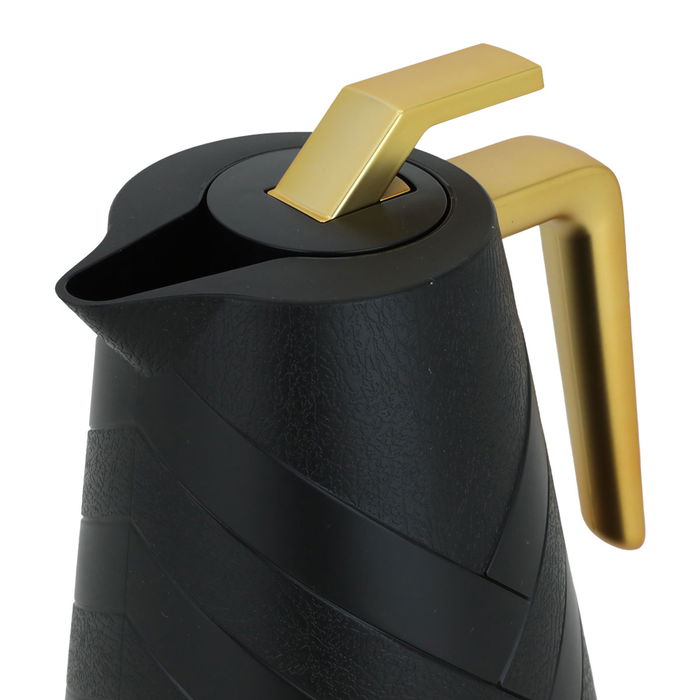 Glory Pro thermos black with golden handle 1 liter image 4