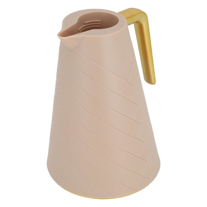 Glory Pro thermos light brown with golden handle 1 liter image 3