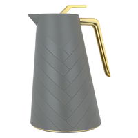 Glory Pro Thermos, dark gray, a golden handle, 1.5 liter product image