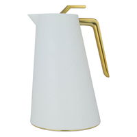 Glory Pro White Thermos with Golden Handle 1.5 Liter product image