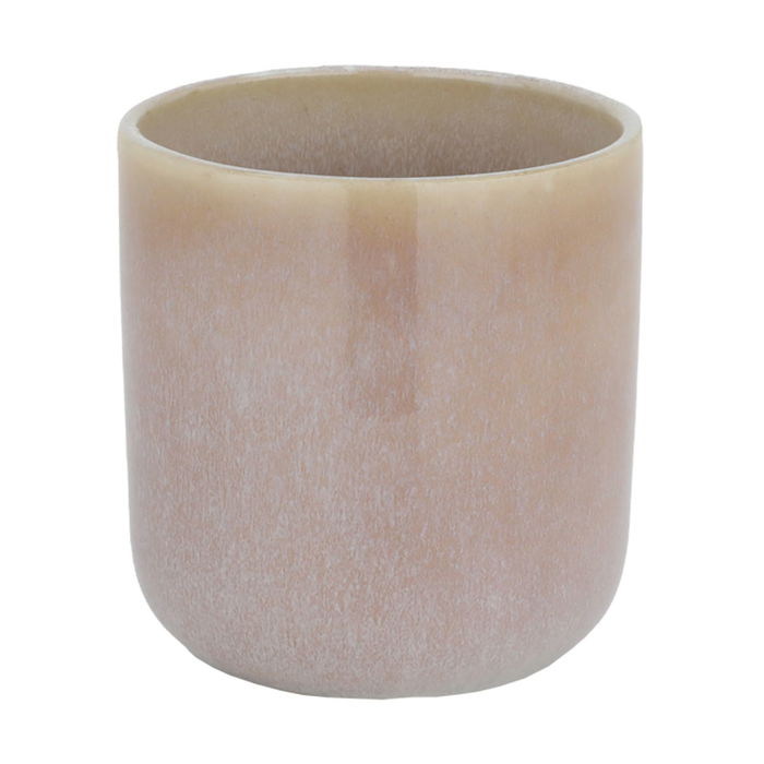 Small Light Lavender Round Ceramic Mug 3.5 image 1