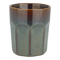 Large square light oily ceramic mug 9.3 product image