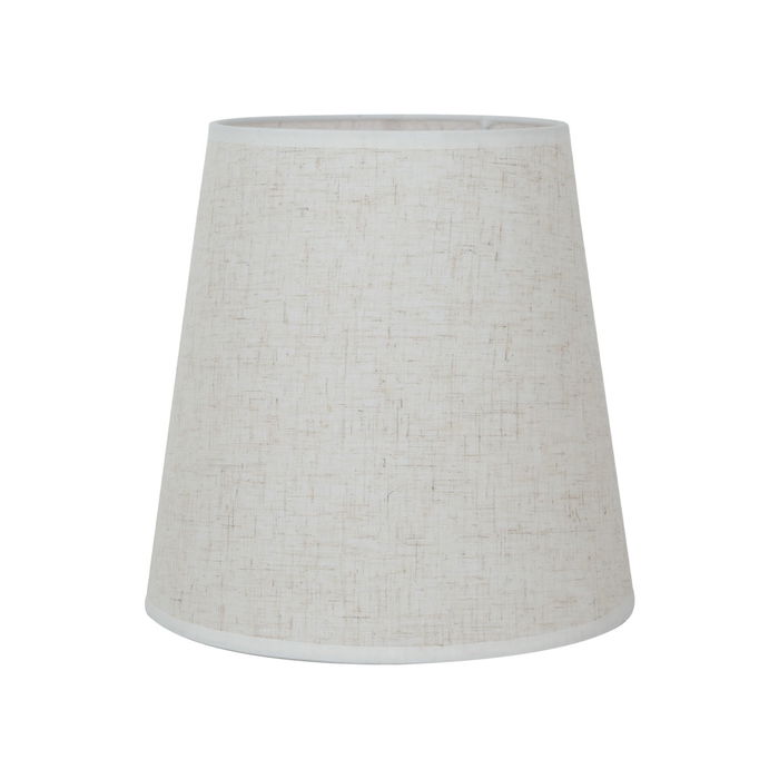 Edison Beige lamp with grey marble base image 4