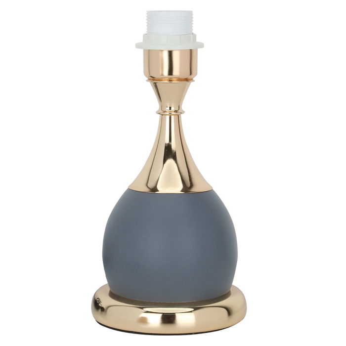 Edison lamp beige with base dark gray gold image 4