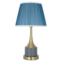 Edison Blue lamp with base Grey and Gold product image