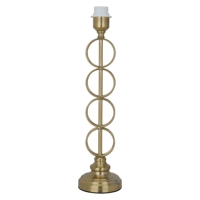 Edison Grey lamp with golden base circles image 4