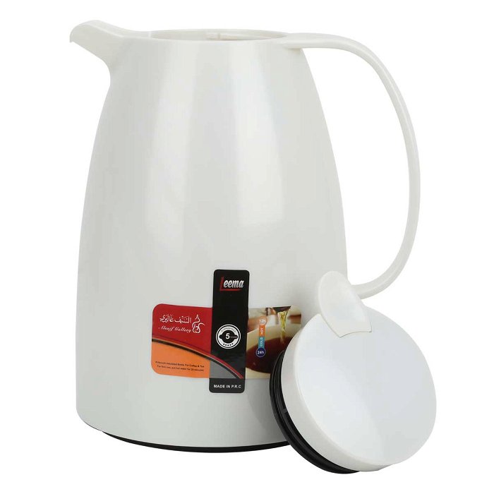 Lima thermos 1.5-liter pearl with push button image 2