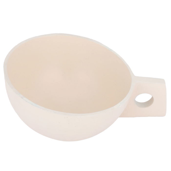 India Round Serving Bowl Light Beige Bid image 2