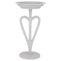 India candle holder light grey product image