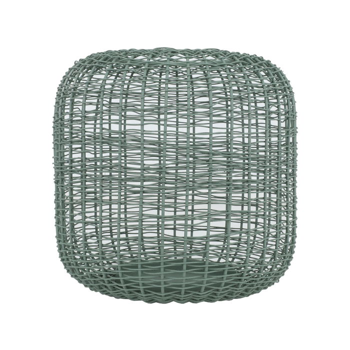 India Light Green Candle Holder Bird Cage image 2