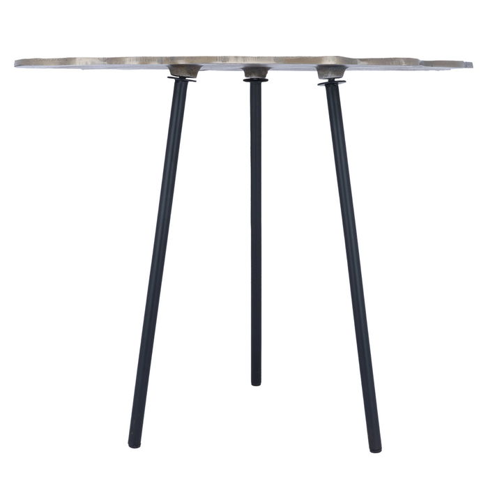 Serving table leaf shape with legs image 2