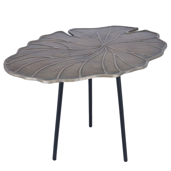 Serving table leaf shape with legs image 1