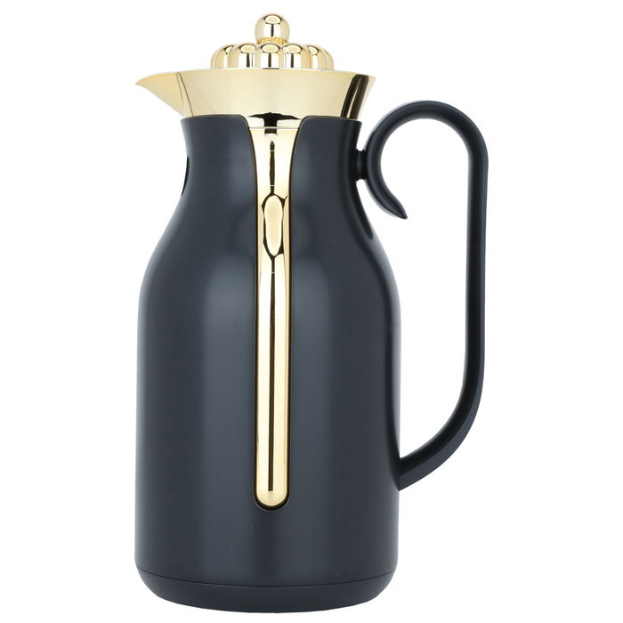 Rayana timeless thermos, black and gold 1 liter image 1