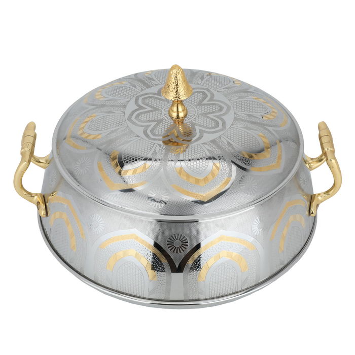 Maglet Food Container Silver Embossed Gold 3000 ml image 2