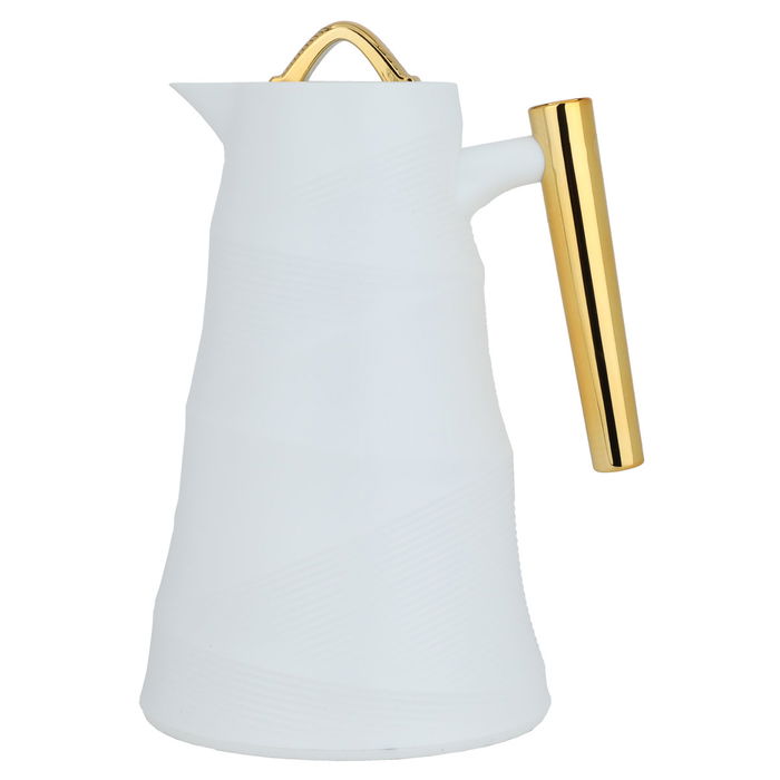 Glory Thermos B0 M3 5 White Hand Gold 1 Liter image 1