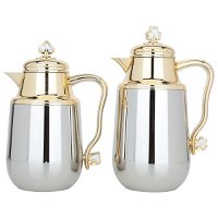 Fatima thermos set, nickel and gold, two pieces product image