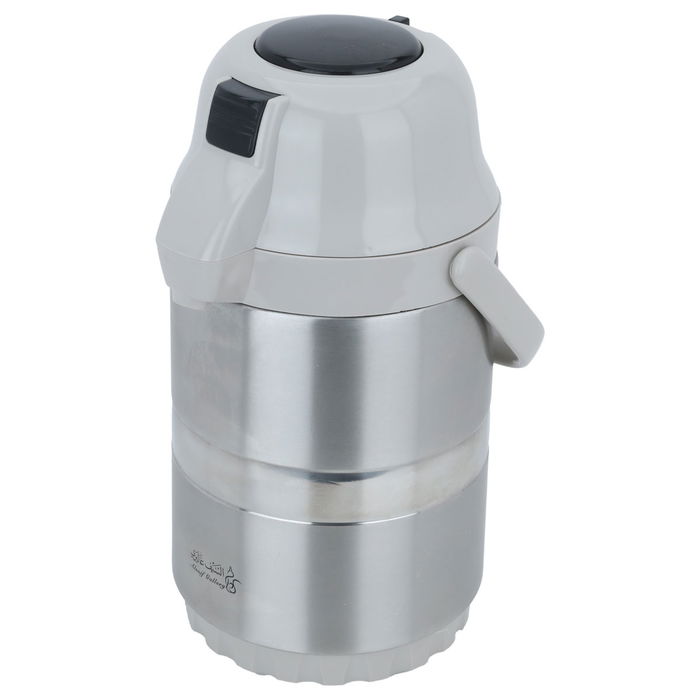 Jaguar Steel Light Grey Thermos 1.7 Liter Pressure image 2