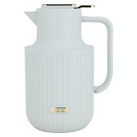 Laura Bree thermos, light gray and gold, 1.5 liter product image