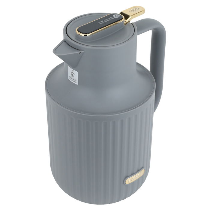 Laura Bree thermos, dark gray and gold, 1.5 liter image 2