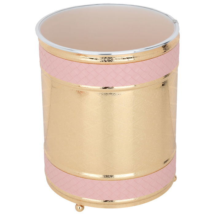 Tissue Box Set with Gilded Removal Pail Bank Line image 2