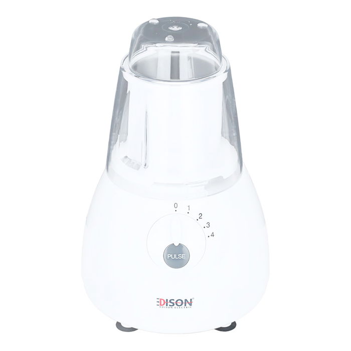 Edison Electric Blender White 2×1 1.5L 550W 4 Speeds image 3