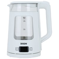 Edison Digital Panel Water Kettle White 1.7L -1850-2200W product image