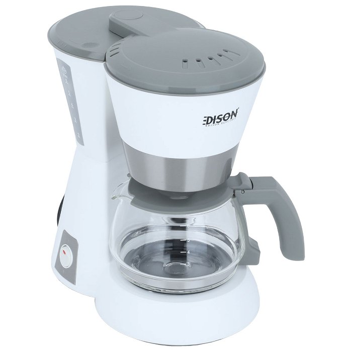 Edison Drip Coffee Maker White Grey 0.65L 600W image 1