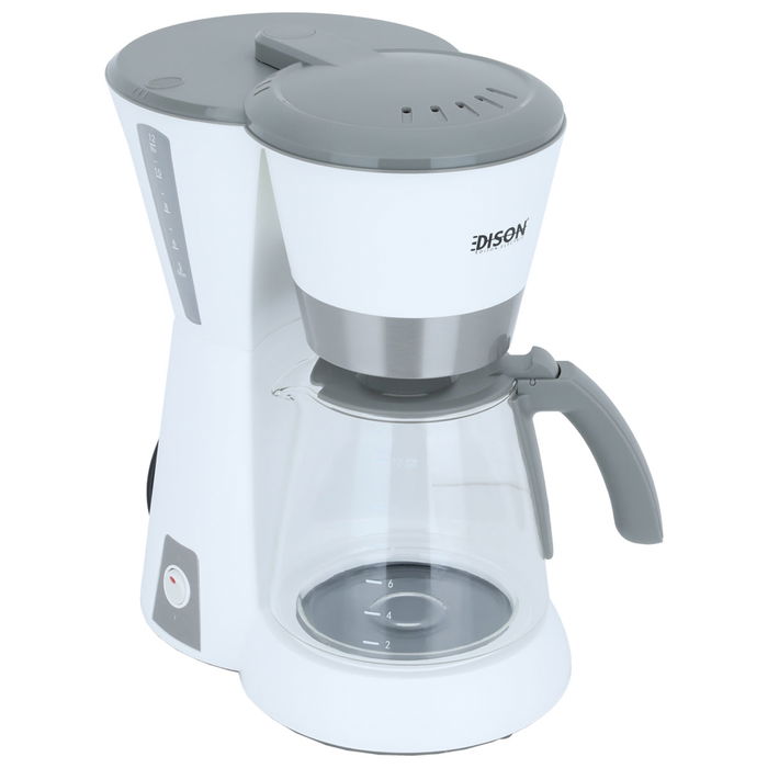 Edison Drip Coffee Maker White Grey 1.5L 1000W image 1