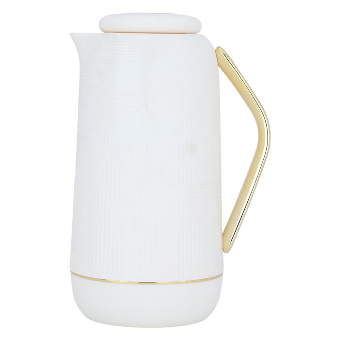 Rawaa thermos beige and gold 1 liter image 1