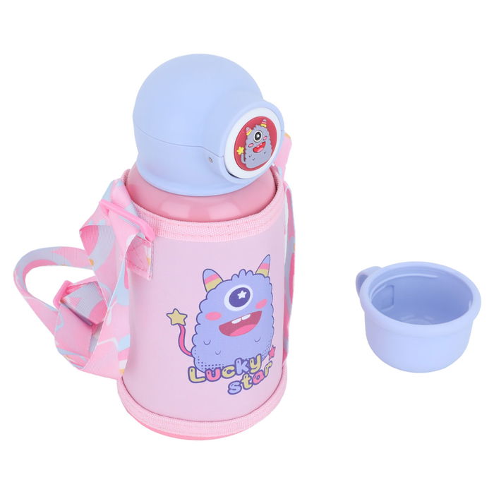 Pink Baby Water Bottle With Case 500 ml image 2