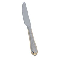 Silver Embossed Knife Set with Gold Line 6 Pieces product image