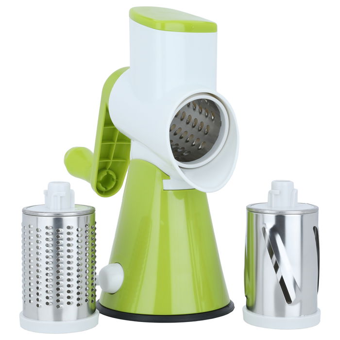 Hand vegetable slicer light green image 2