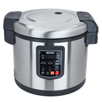 Edison Electric Rice Cooker Steel 16L 1950W product image