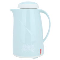 Helios German thermos, light green, rose pattern, 0.6 liters product image